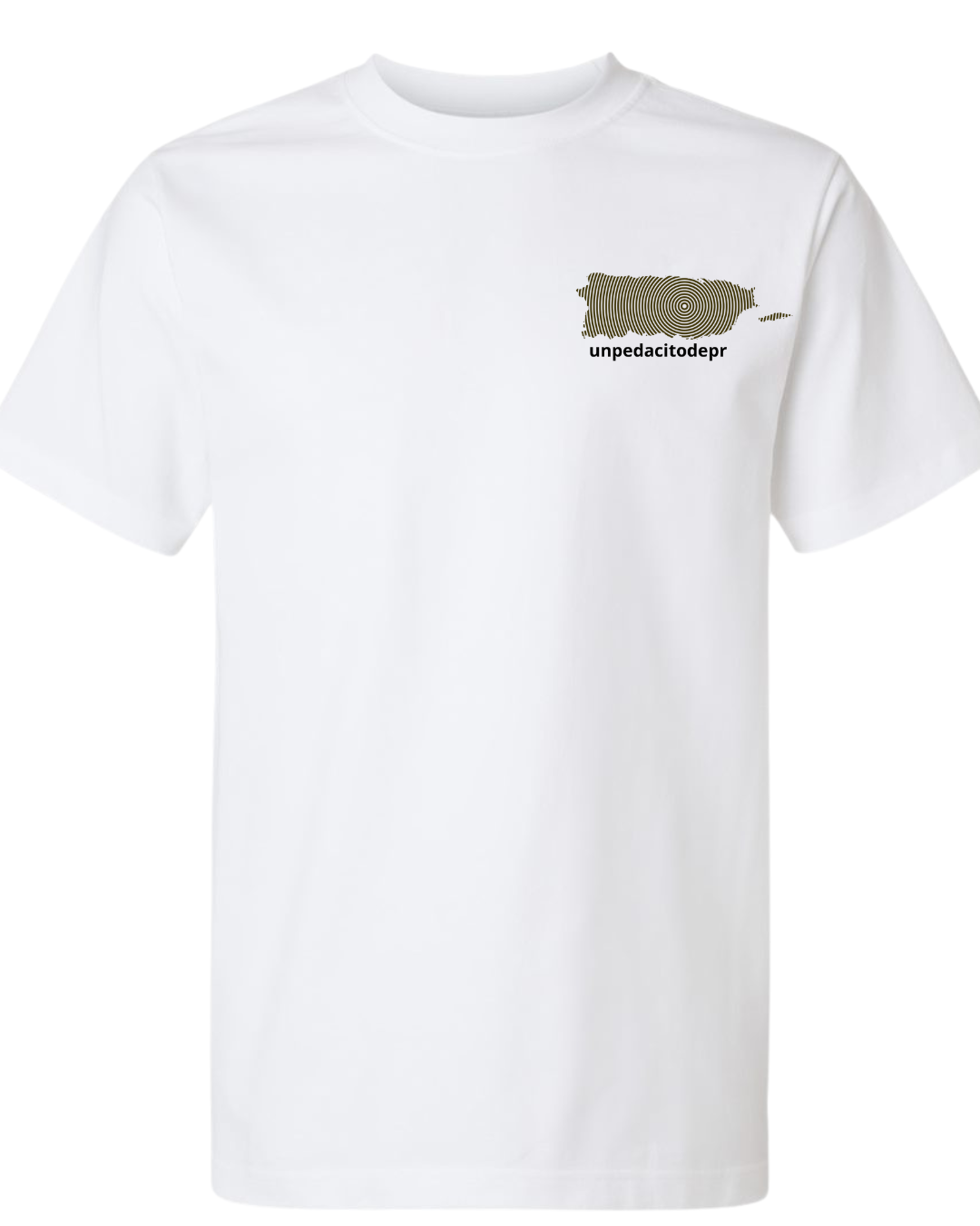Identidad al Mar - White Heavyweight Street T-Shirt