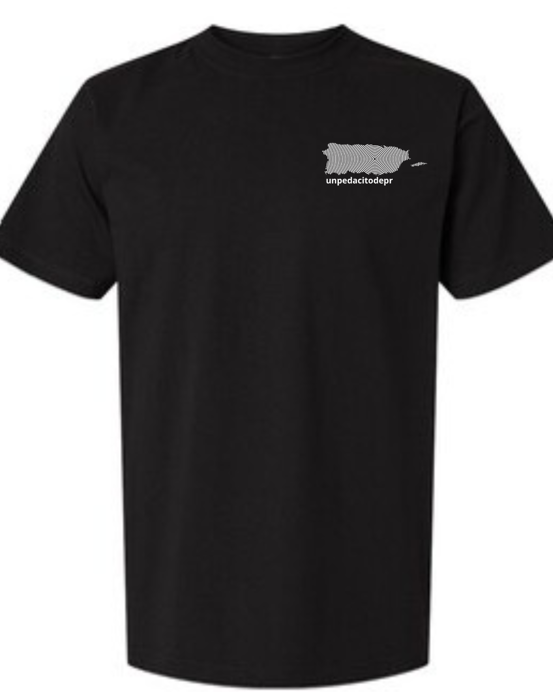 Identidad al Mar - Black Heavyweight Street T-Shirt