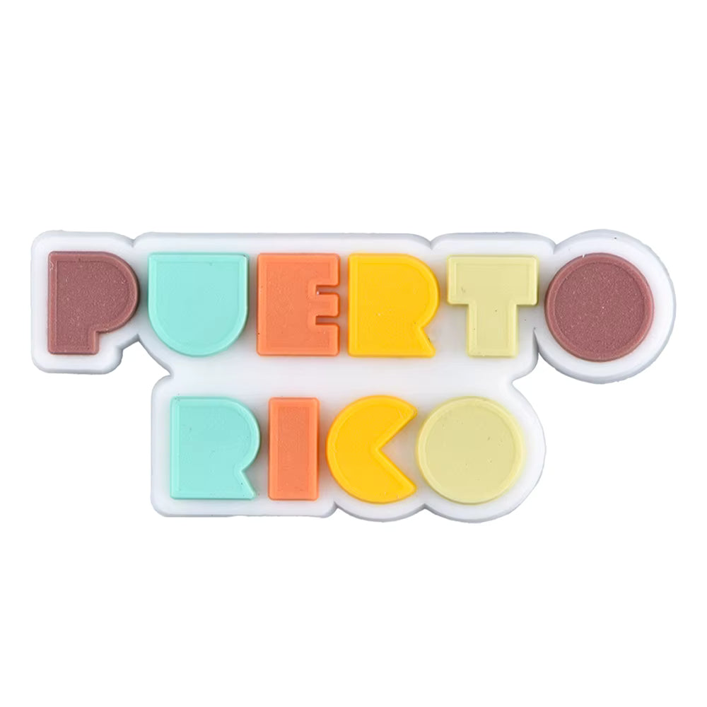 Puerto Rico Shoe Charm