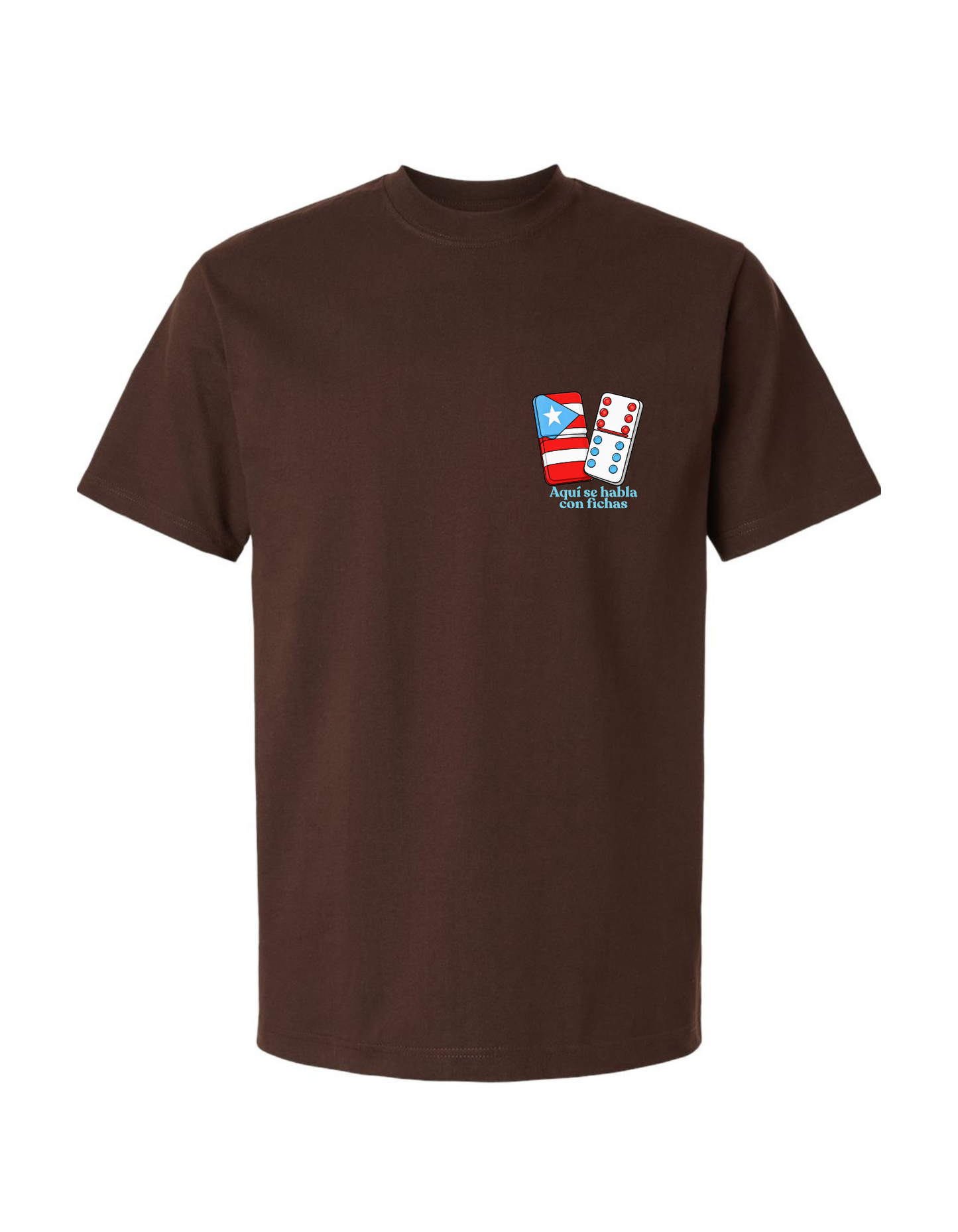 Dominó Boricua - Heavyweight Street T-Shirt