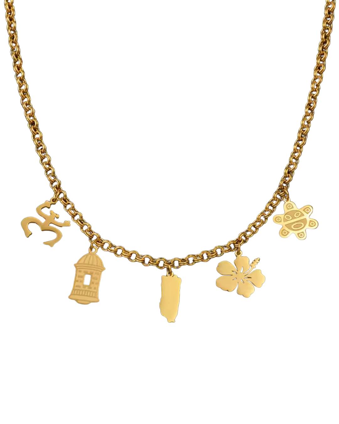 Collar Símbolos de Puerto Rico
