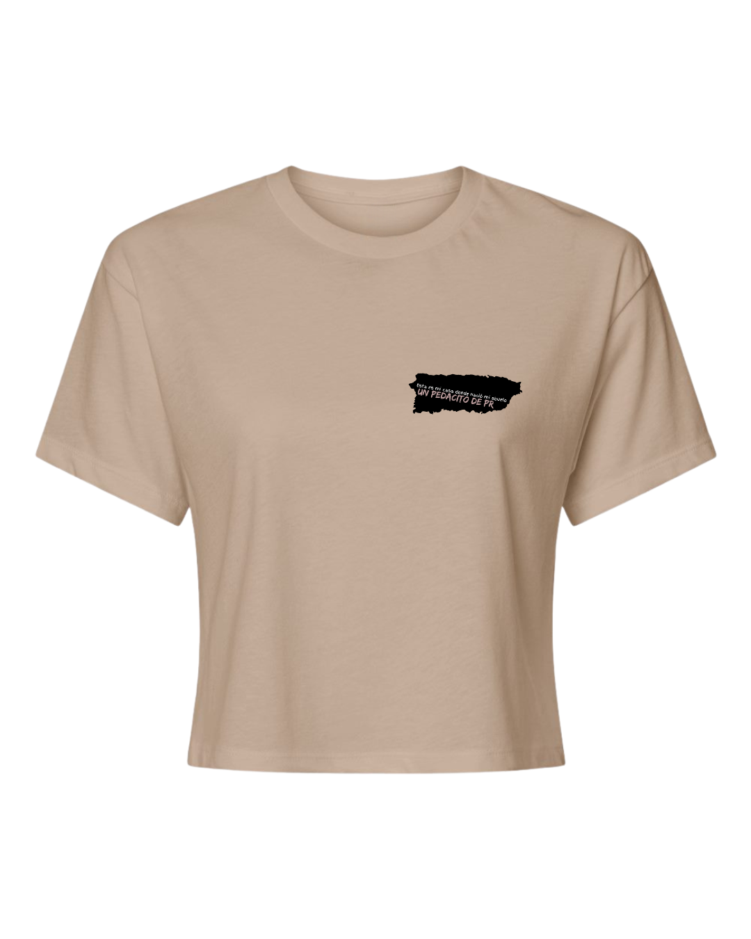 San Juan Tan Crop Top