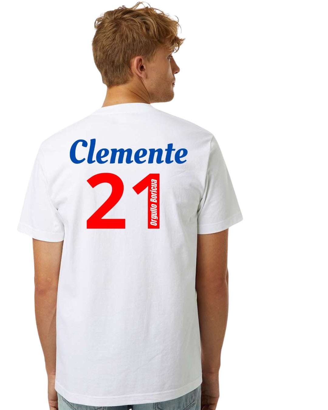 Clemente 21 Edición Santurce - Heavyweight Street T-Shirt