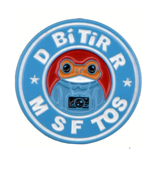 Concho DtMf Blue Pin