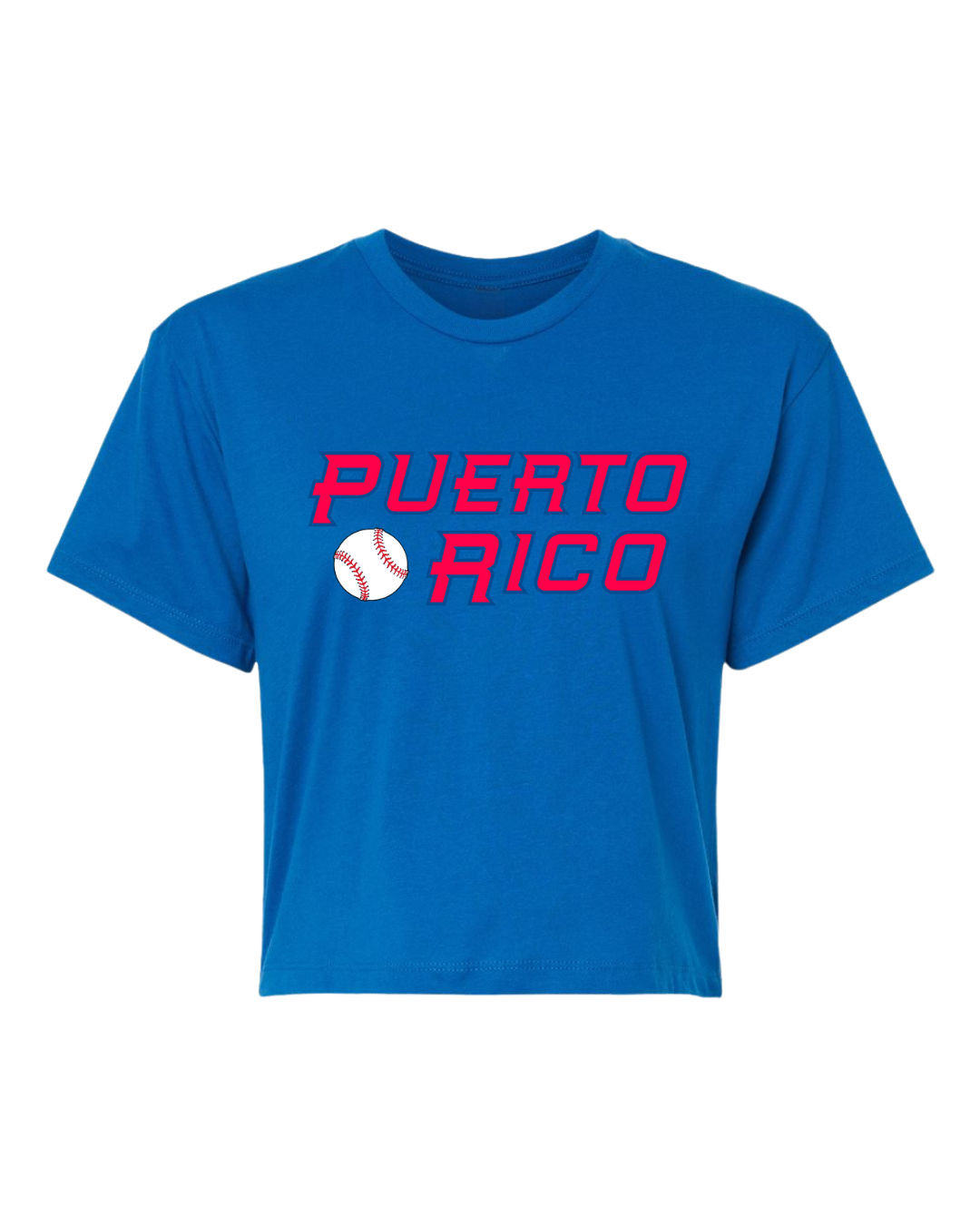 Puerto Rico Baseball - Crop Top