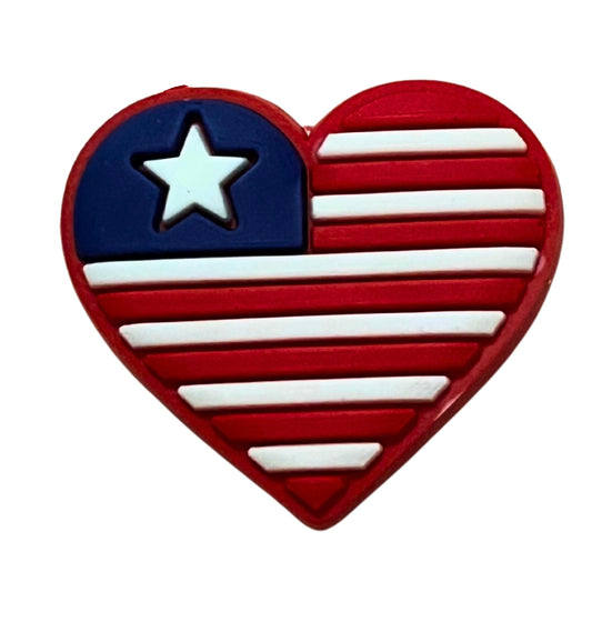 Amor a mi Bandera Shoe Charm