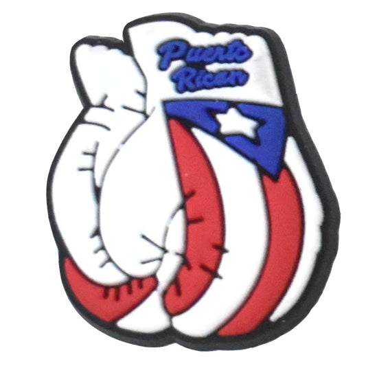 Guantes de Boxeo Boricua Shoe Charm
