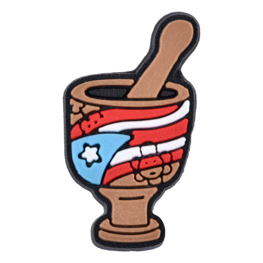 Pilón Boricua Shoe Charm