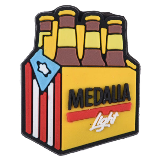 Six Pack Cerveza Boricua Shoe Charm