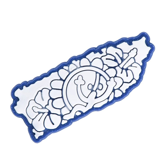 Mapa Borinquen Vive Shoe Charm