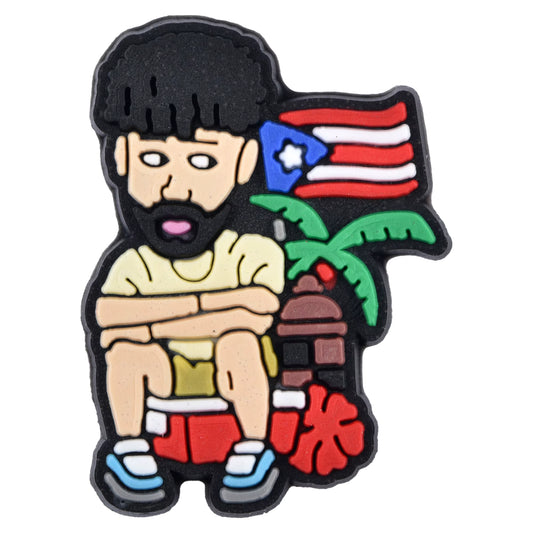 Bad Bunny en PR Tranquilo Shoe Charm