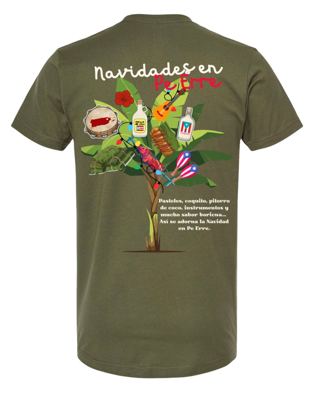 Navidades en Pe Erre | Fine Jersey Limited Edition T-Shirt