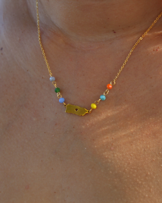 Collar Latido Boricua