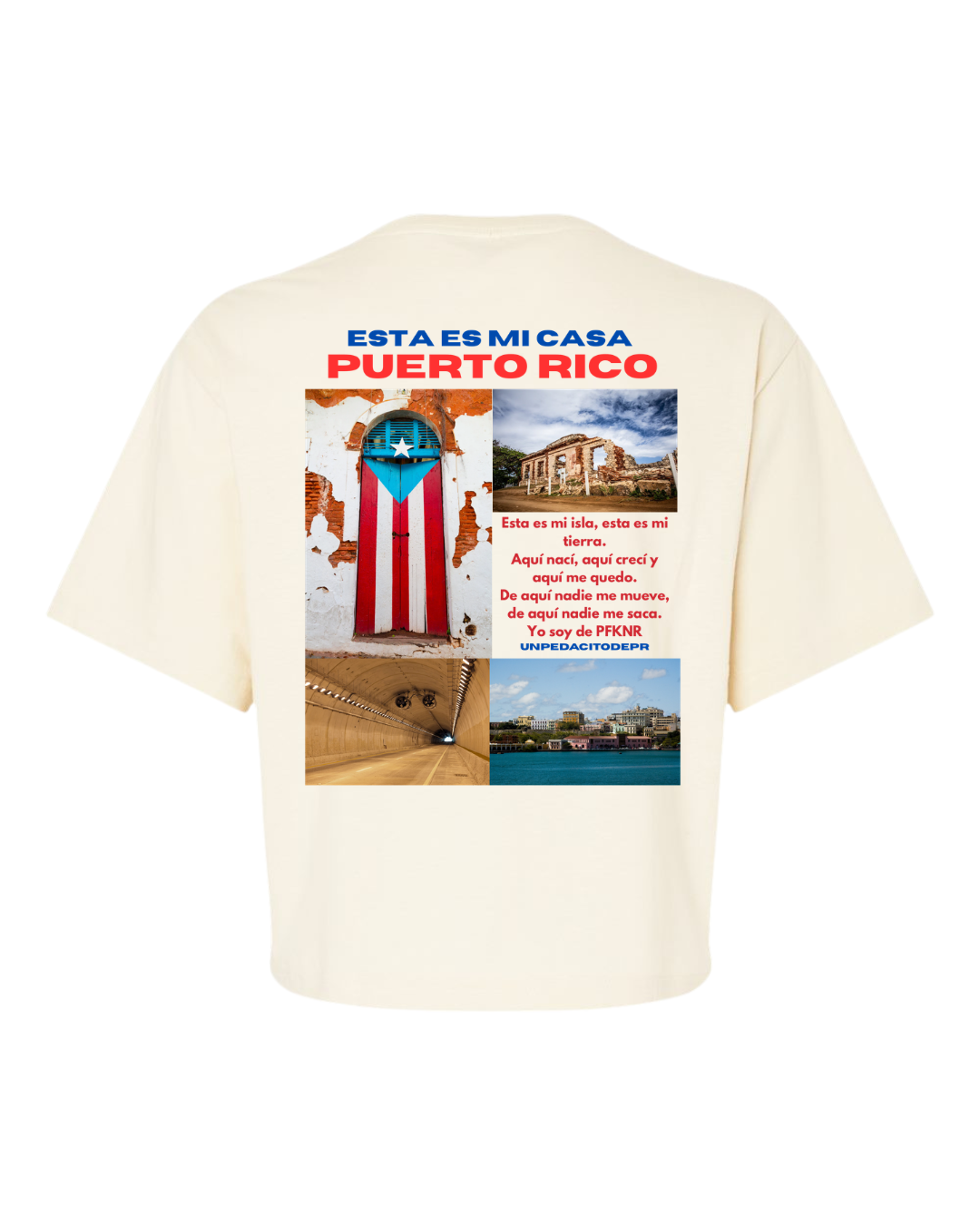 Esta Es Mi Casa - Fine Jersey Boxy Tee