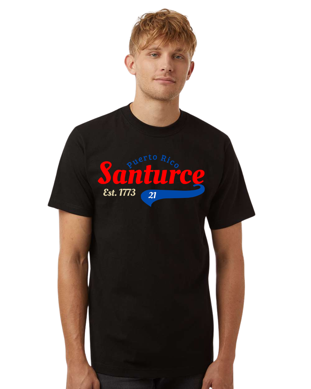 Clemente 21 Edición Santurce - Heavyweight Street T-Shirt