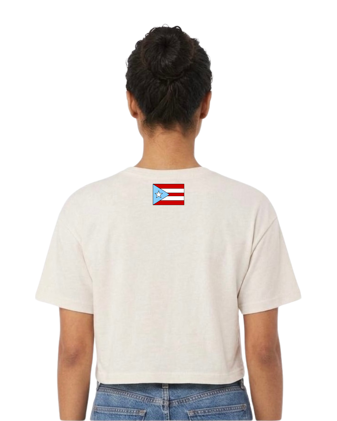 Puerto Rico Maga - Oversized Crop Tee