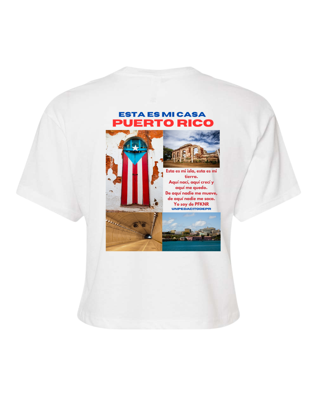 Esta Es Mi Casa - Crop Top