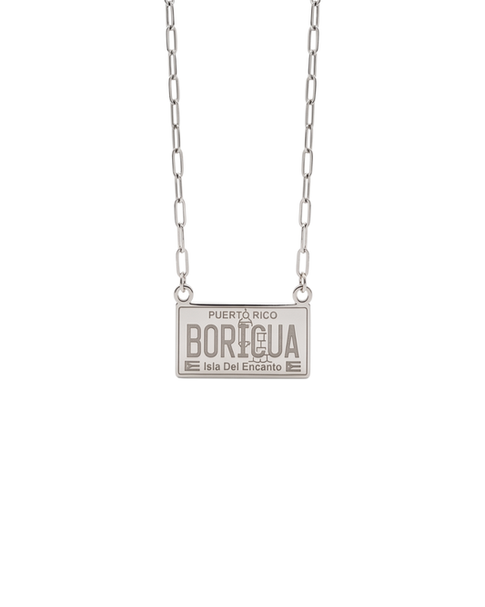 Collar Tablilla Boricua