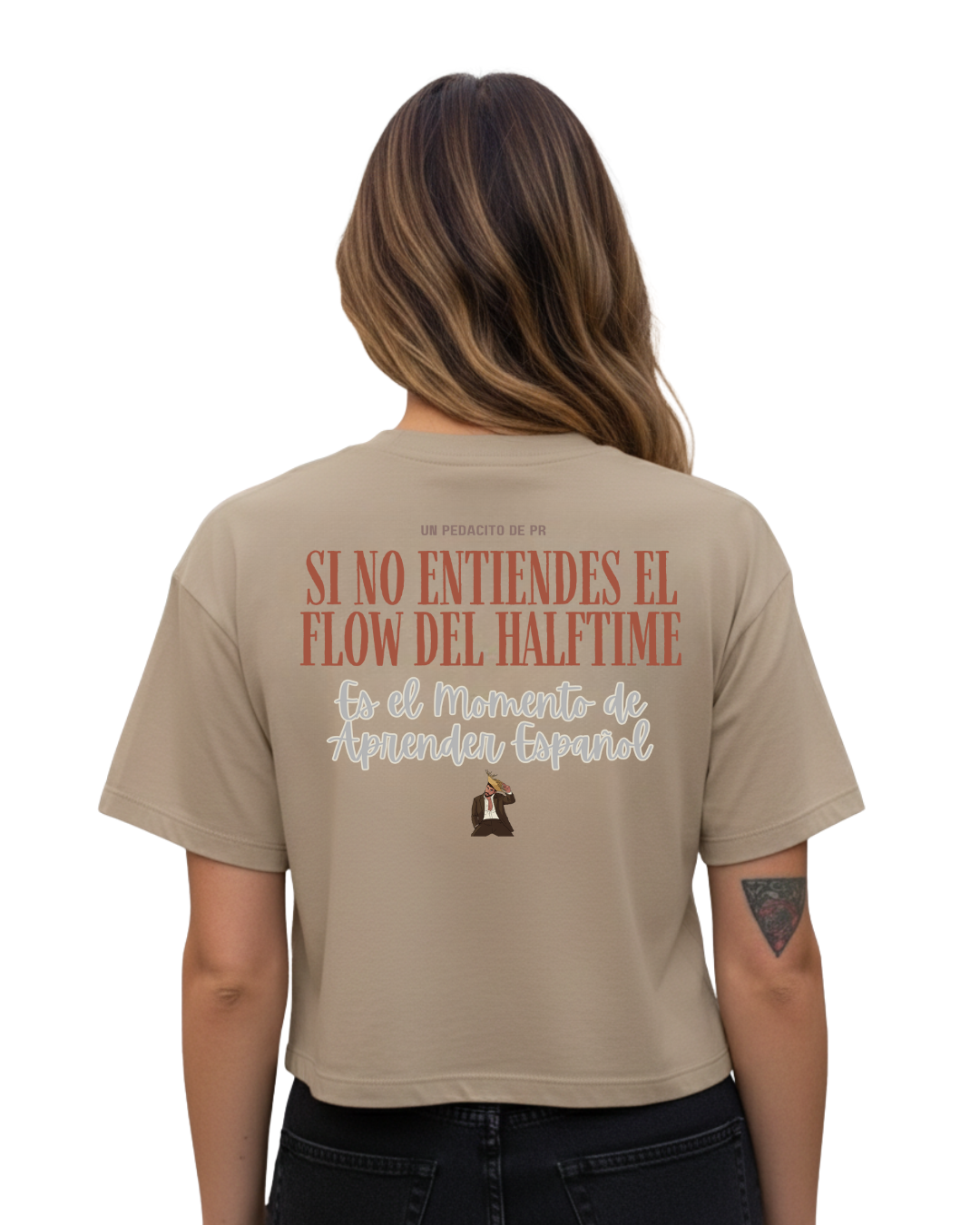 Halftime Flow Boricua - Crop Top