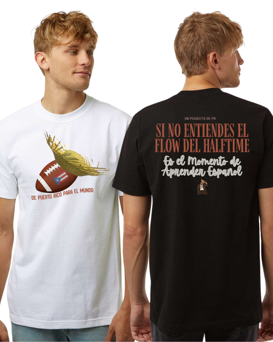 Halftime Flow Boricua - Heavyweight Street T-Shirt