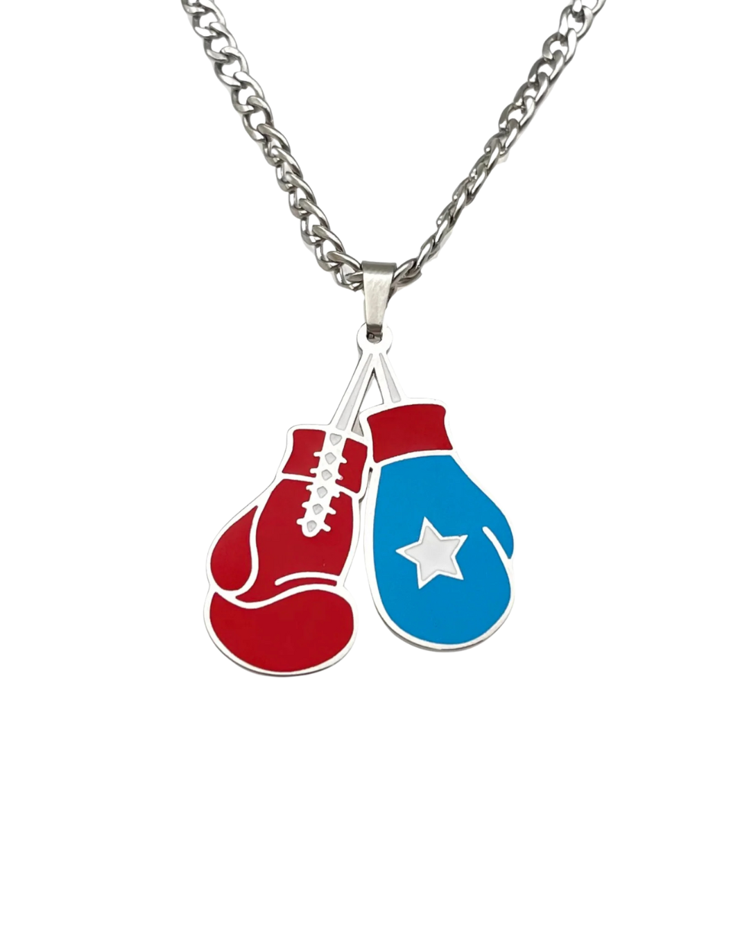 Collar Guantes de Boxeo PR