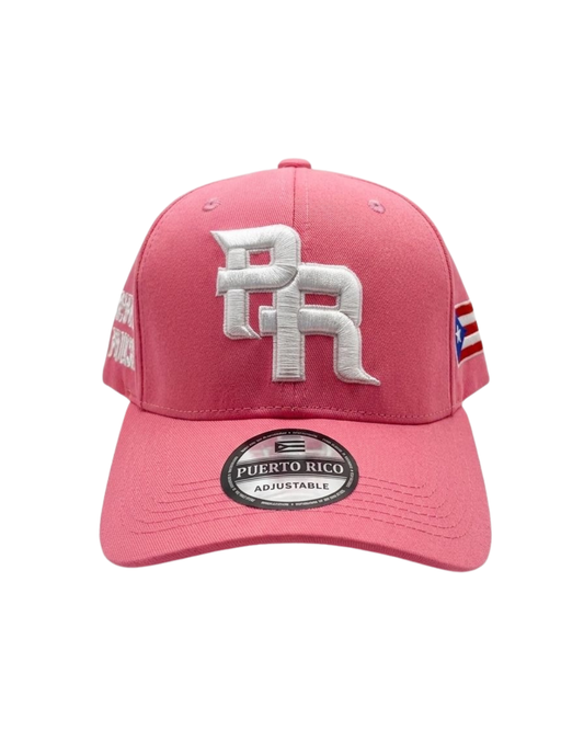 PR WCB Peach Adjustable Cap
