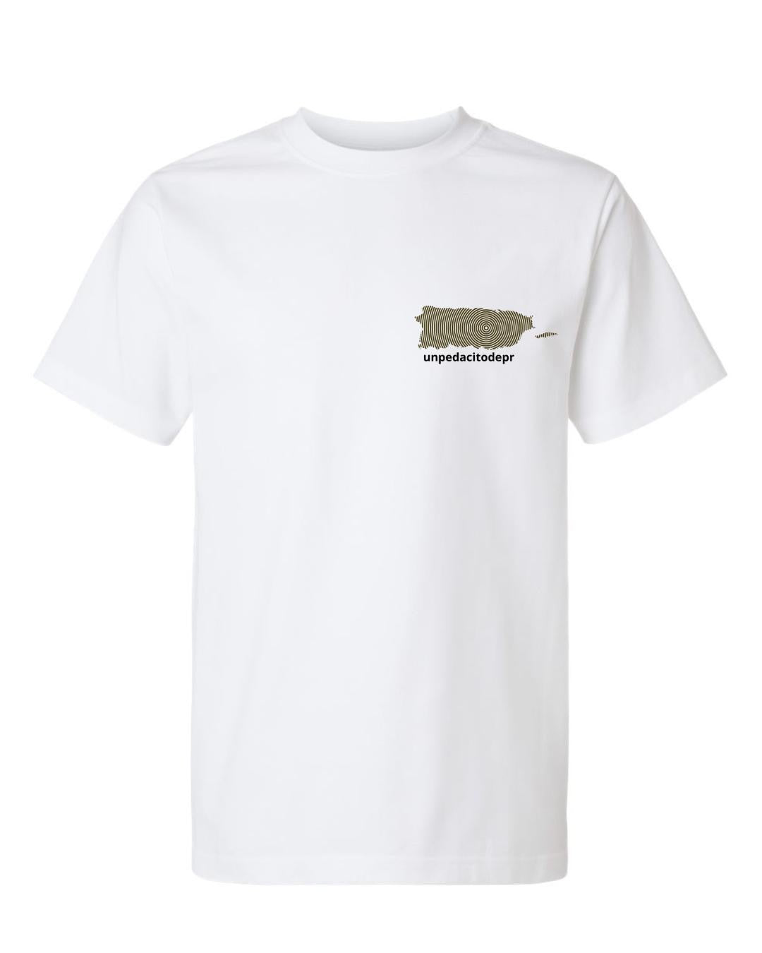 Identidad al Mar - White Heavyweight Street T-Shirt
